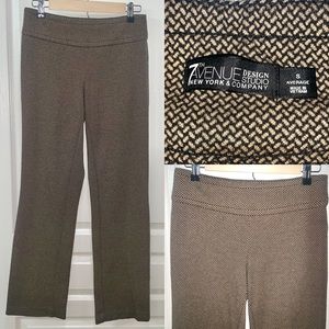 NY&C Low Rise Wide Leg Soft Stretch Pant